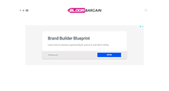 Desktop Screenshot of bloombargain.com
